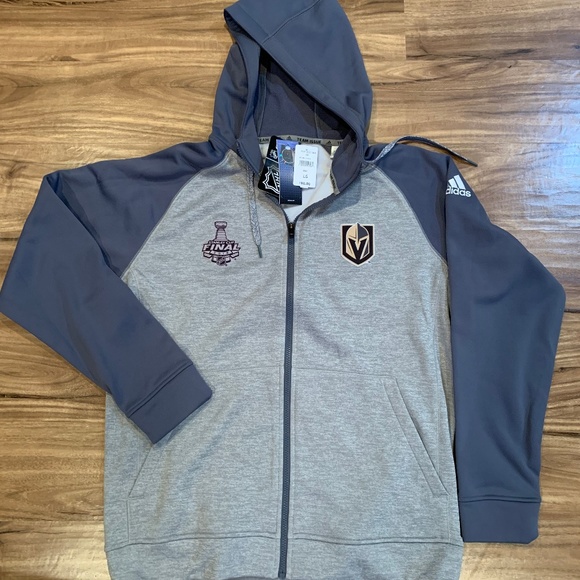 adidas nhl men's 2018 fleece full zip hoodie adidas nhl men's 2018 fleece full zip hoodie
